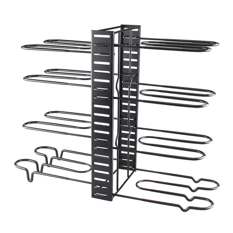 Adjustable Multi-Layer Pot Lid & Pan Organizer Rack Cookware Organizer Rack SPOT Default Title