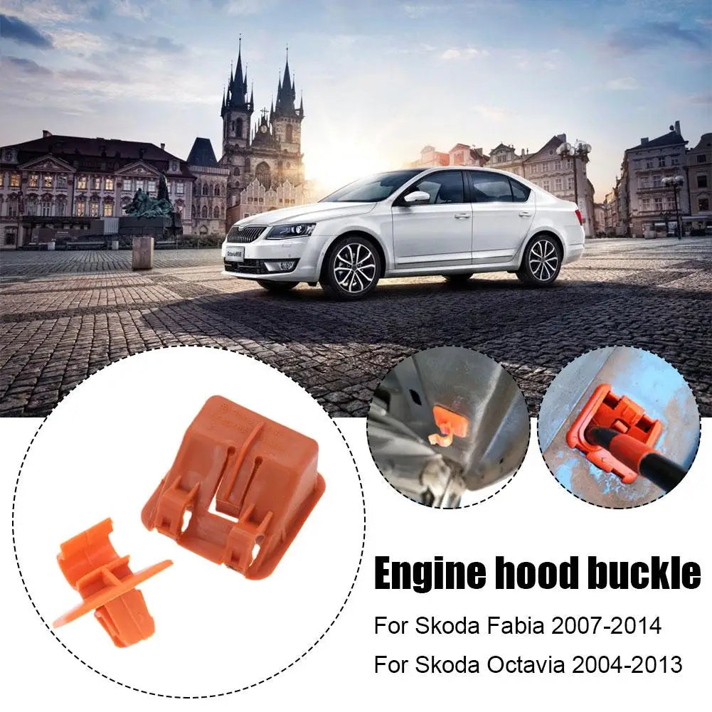 Bonnet Rod Stay Clip Bracket for Skoda Fabia & Octavia MK2 Bonnet Rod Stay Clip SPOT