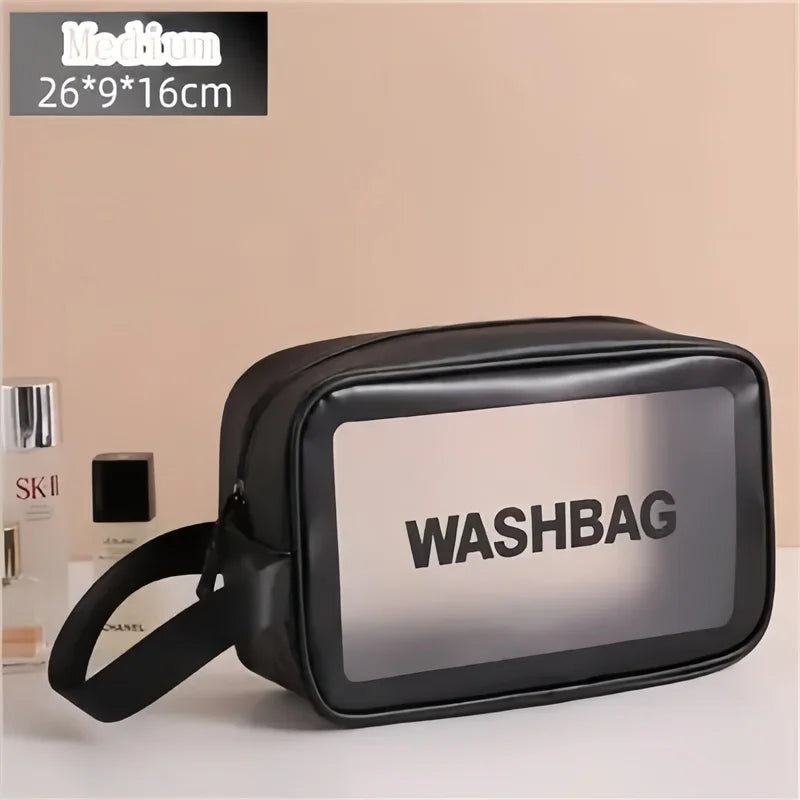 Transparent Waterproof Travel Makeup Bag – Large Capacity Travel Makeup Bag SPOT
