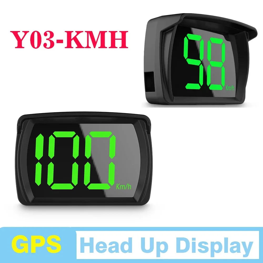 Car GPS HUD Head-Up Display – Digital KMH/MPH Speedometer Car HUD Display SPOT