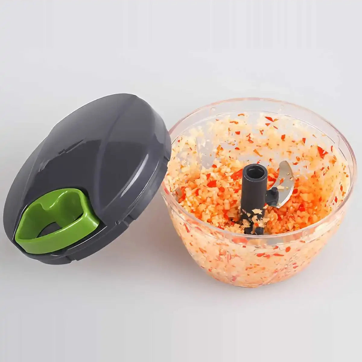 1000ml Manual Pull-String Food Chopper – Garlic & Veggie Cutter Manual Food Chopper SPOT