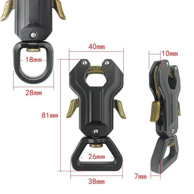 Heavy-Duty Dog Leash Clasp – Quick Release Aluminum Swivel Clip Dog Leash Clip SPOT