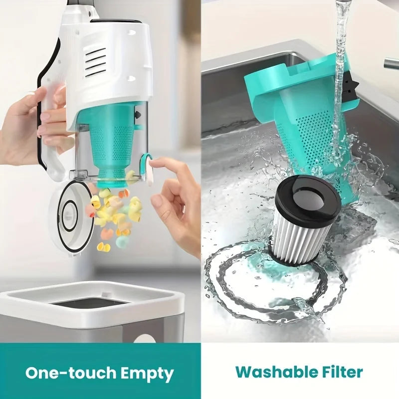 Wireless Wet & Dry Handheld Vacuum Cleaner – 8000Pa 80W Handheld Vacuum Cleaner SPOT