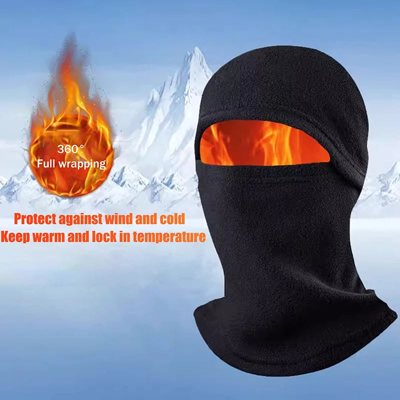 Winter Fleece Balaclava Full Face Mask – Windproof Ski Cover Winter Balaclava Mask SPOT