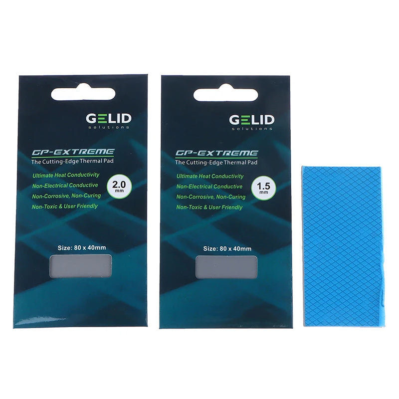 GELID GP-Ultimate 15W/mK Thermal Pad – CPU GPU Motherboard Thermal Interface Pad SPOT