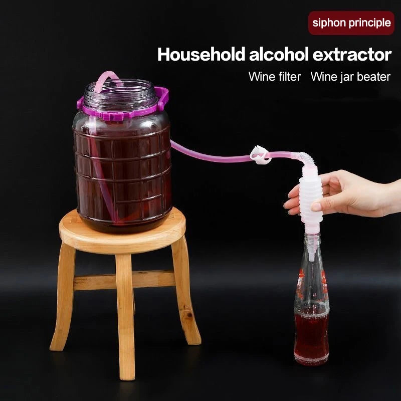 Home Brew Siphon Kit – 2M/2.5M Food Grade Wine Transfer Tube Wine Siphon Kit SPOT