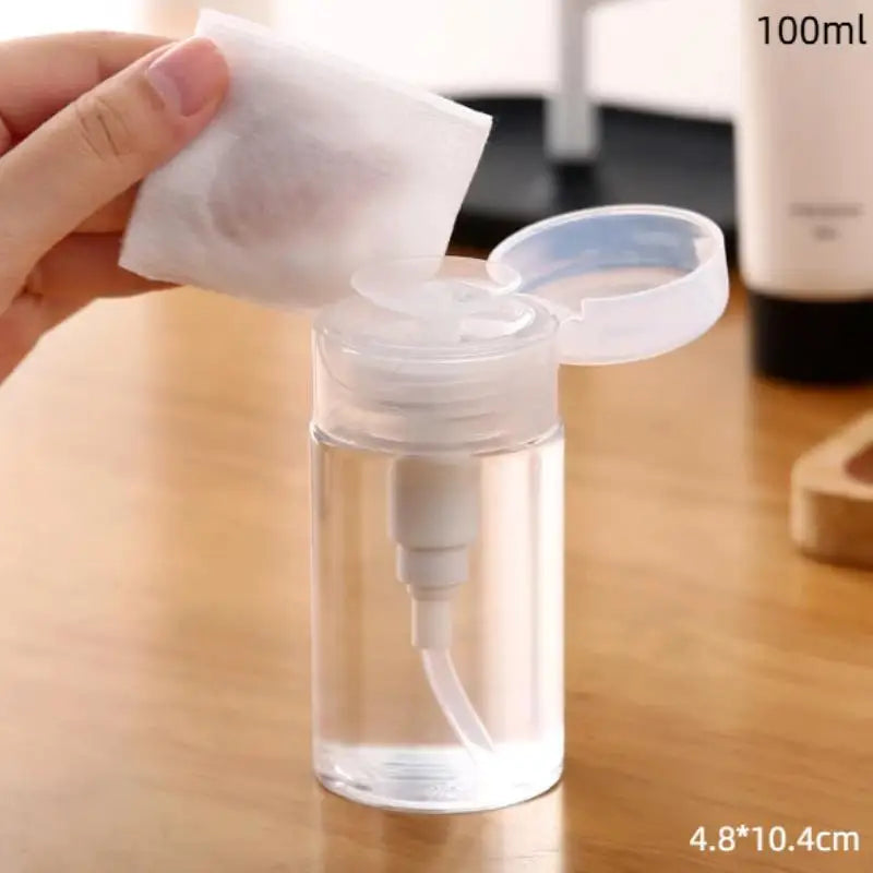 Refillable Push Pump Bottle – Reusable Home Dispenser Pump Dispenser Bottle SPOT A1