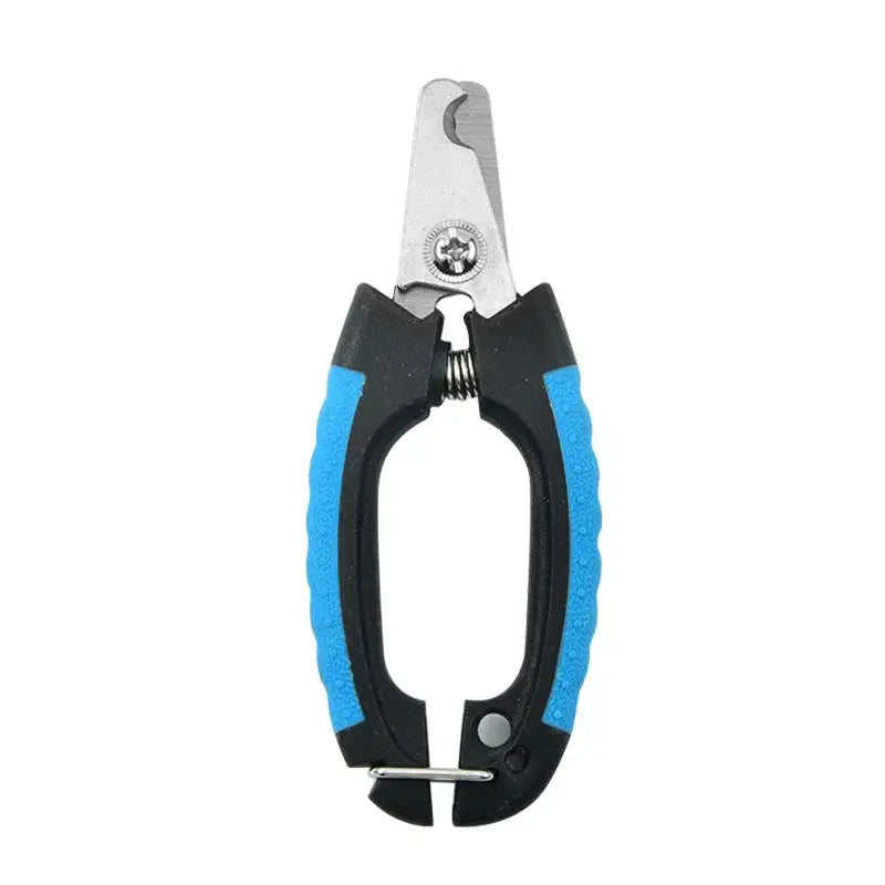 Stainless Steel Pet Nail Clipper for Dogs, Cats & Rabbits Pet Nail Clipper SPOT black and blue