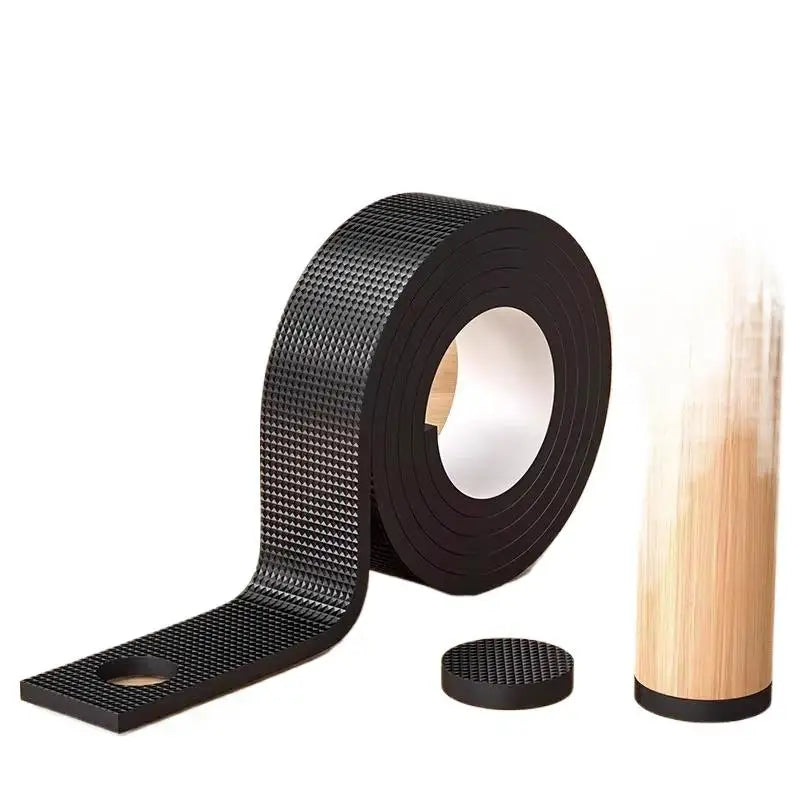 Non-Slip Furniture Pads Roll – Self-Adhesive Rubber Protectors Furniture Floor Pads SPOT