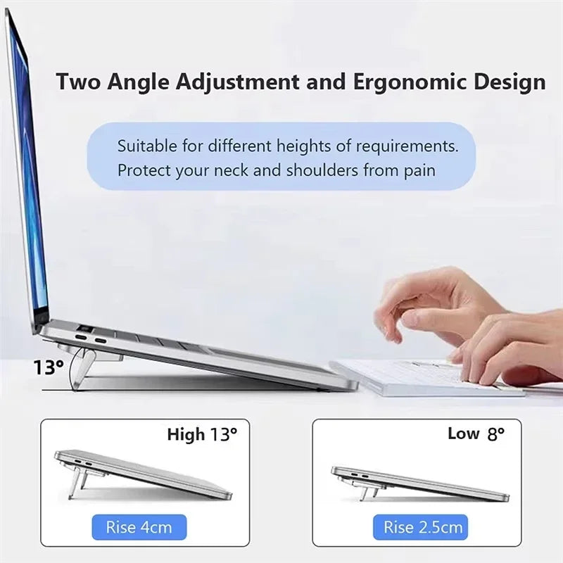 Adjustable Folding Laptop Stand – Ultra-Thin Portable Aluminum Laptop Stand SPOT