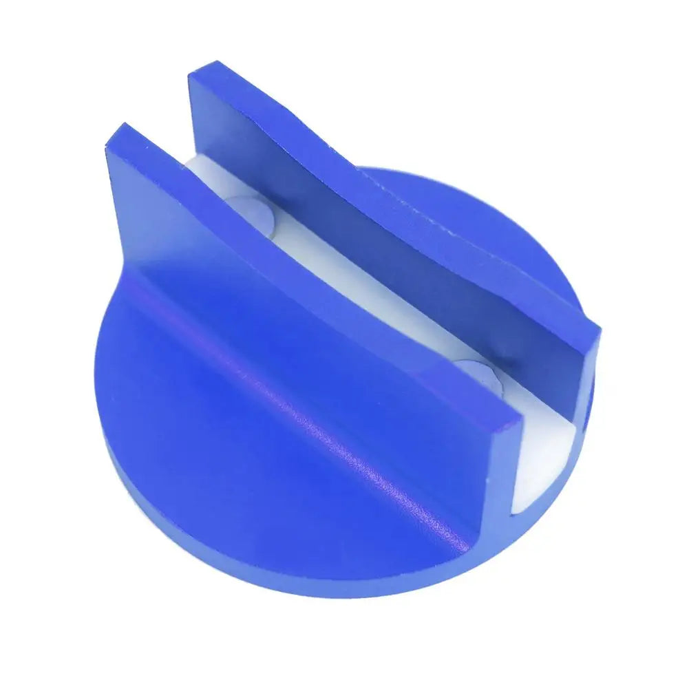 Magnetic Slotted Aluminum Jack Pad – Pinch Weld Frame Adapter Jack Pad Adapter SPOT Blue
