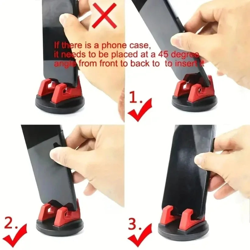 VIKEFON Silicone Dashboard Phone Mount – Universal Car Holder Car Phone Mount SPOT