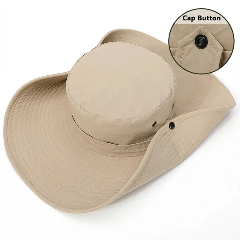 Sun Protection Mesh Fishing Hat – Anti-UV Outdoor Cap Outdoor Sun Hat SPOT