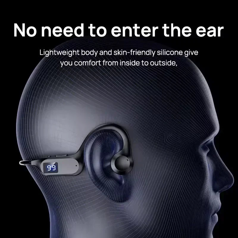 X7 Bone Conduction Wireless Sport Earphones Bluetooth 5.3 Wireless Sport Earphones SPOT