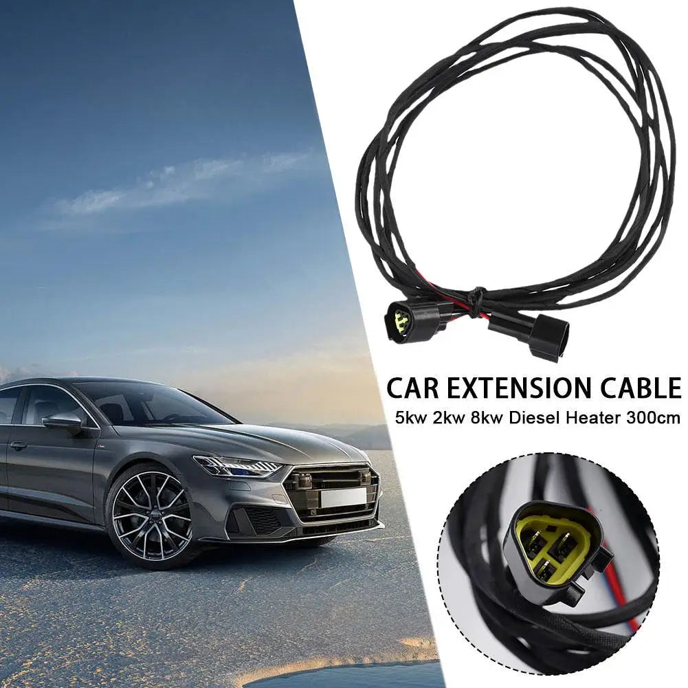 3m LCD Screen Extension Cable for 12V Diesel Heaters 2KW 5KW 8KW Heater Accessory Cable SPOT