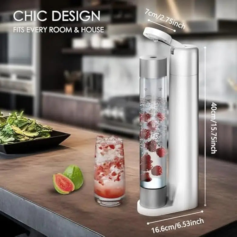 Gas-Powered Sparkling Soda Water Maker – Carbonation Machine Soda Water Maker SPOT