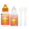 Goiple Lace Wig Adhesive – Waterproof Invisible Hold Glue Wig Bonding Adhesive SPOT 38glue-30remover-4pc
