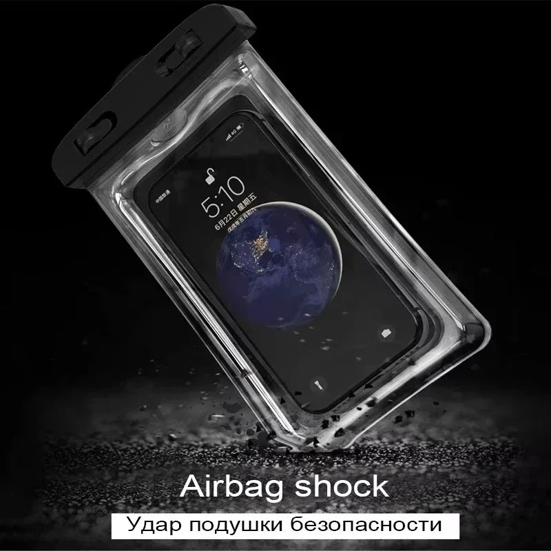 Waterproof Phone Pouch – Luminous Touchscreen Dry Bag Waterproof Phone Pouch SPOT