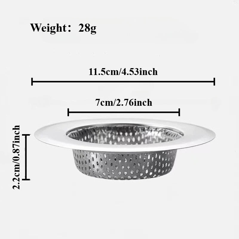 2-Pack Stainless Steel Kitchen Sink Strainer Basket Set Sink Strainer Basket SPOT