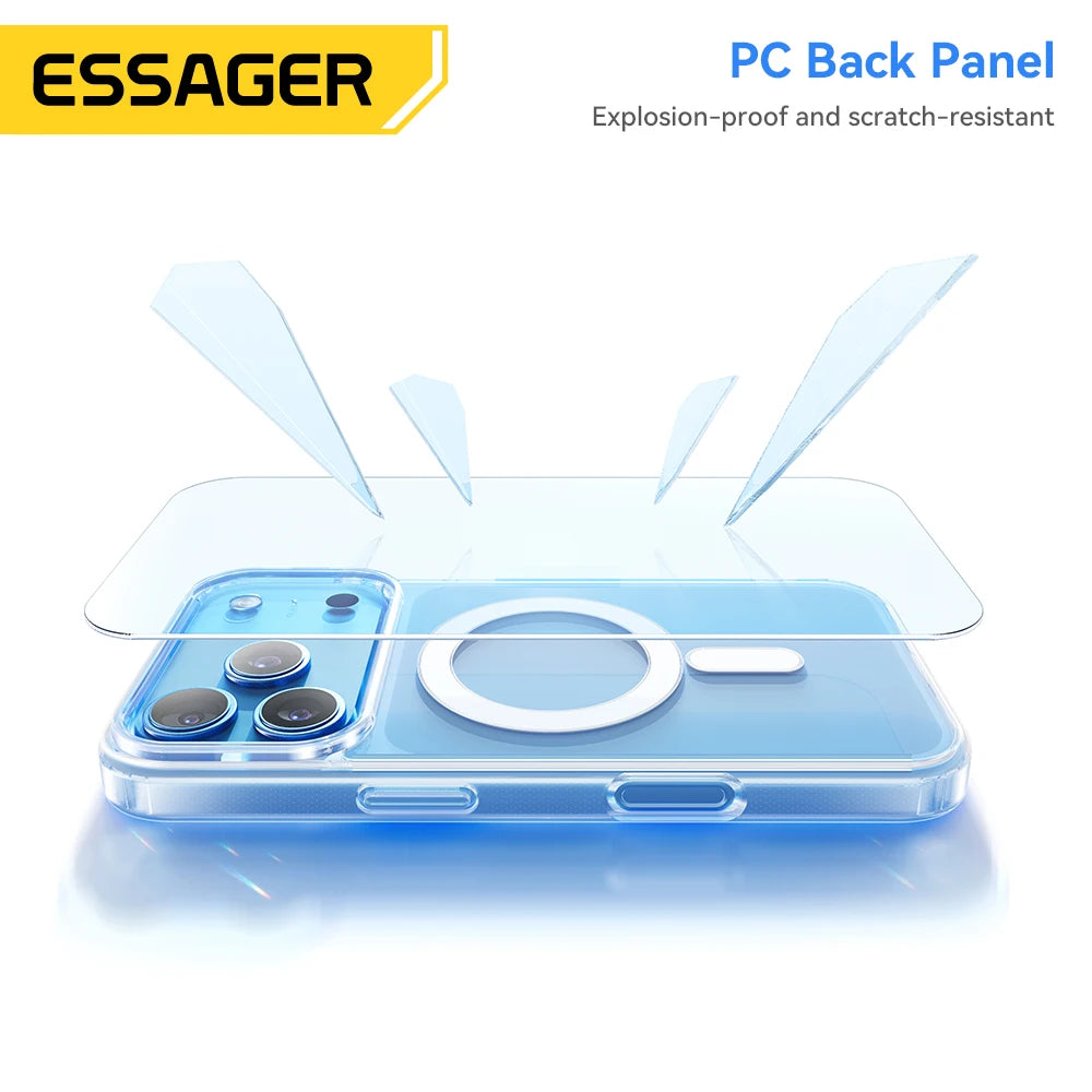 Essager Magnetic iPhone 17 Case | MagSafe Shockproof Cover Magnetic Phone Case SPOT