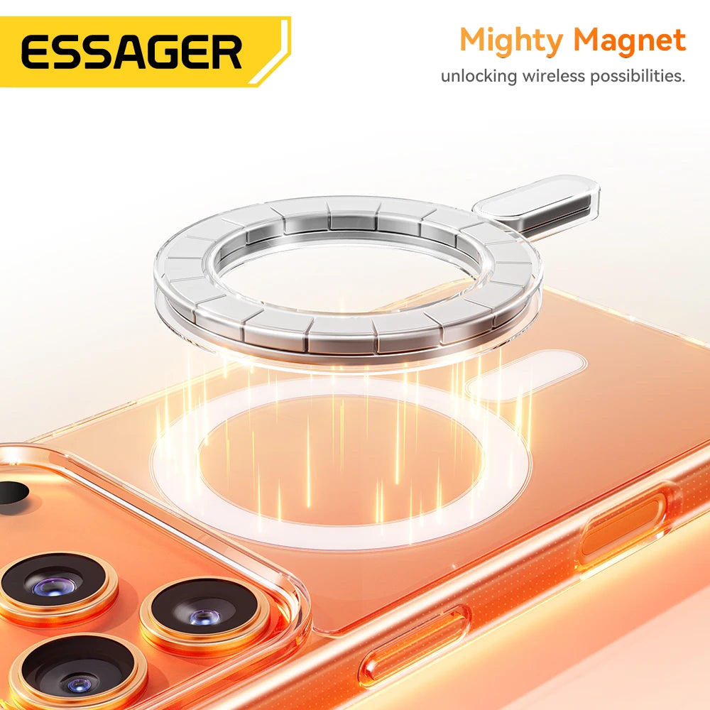 Essager Magnetic iPhone 17 Case | MagSafe Shockproof Cover Magnetic Phone Case SPOT