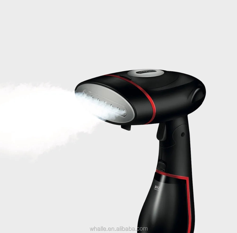 DUTRIEUX Handheld Garment Steamer Foldable 1300W Fast Heat Garment Steamer SPOT Black US