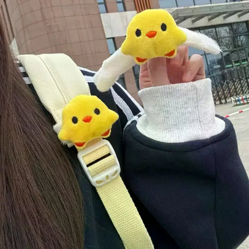 Cute Yellow Chick Plush Wristband – Adjustable Friendship Gift Plush Wristband SPOT