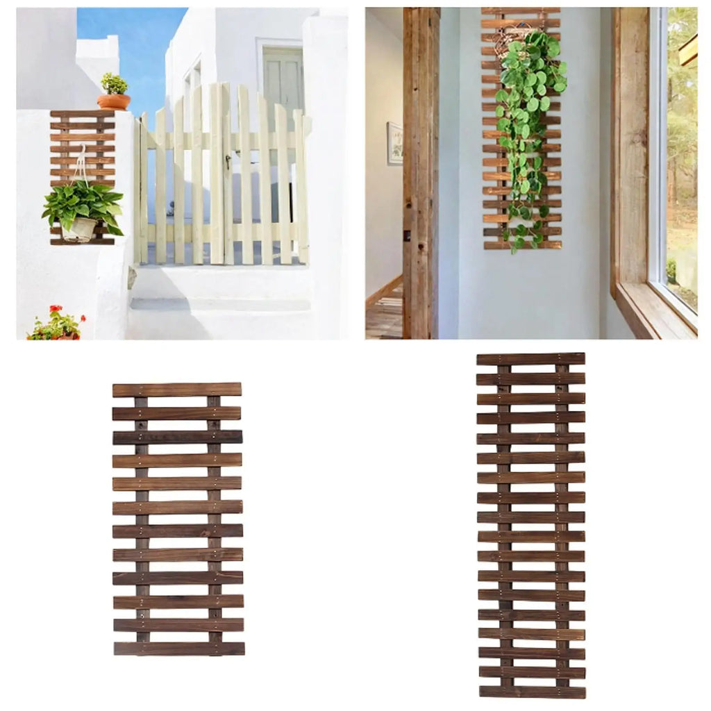 Wooden Wall Hanging Planter – Climbing Plants Porch & Garden Wall Hanging Planter SPOT