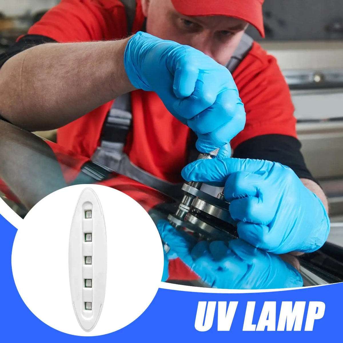 Mini LED UV Curing Lamp 365nm Type-C – Resin & Gel UV Nail Curing Lamp SPOT