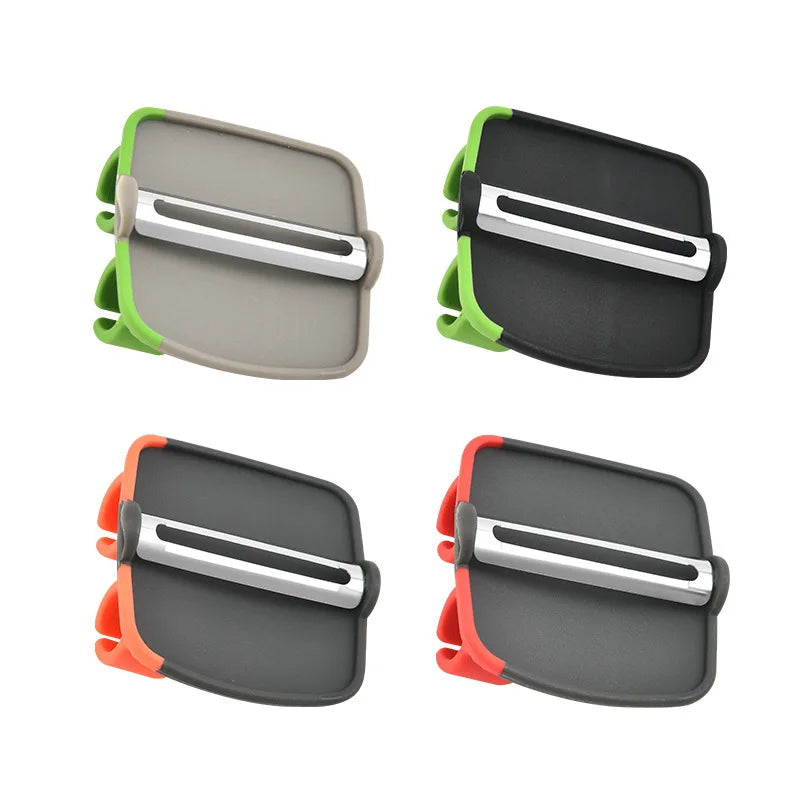 4-Pack Two-Finger Handheld Peeler – Stainless Steel Kitchen Tool Vegetable Peeler Set SPOT