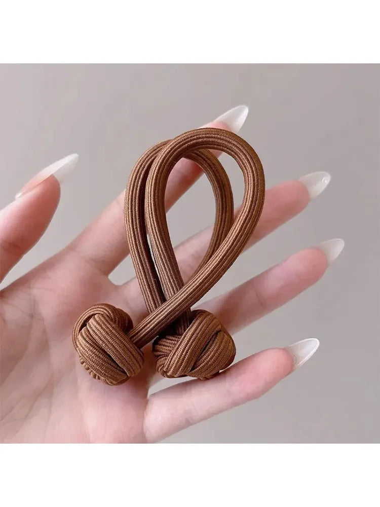 Women's Knotted Elastic Hair Bands – Scrunchies & Ponytail Ties Hair Scrunchie SPOT CF