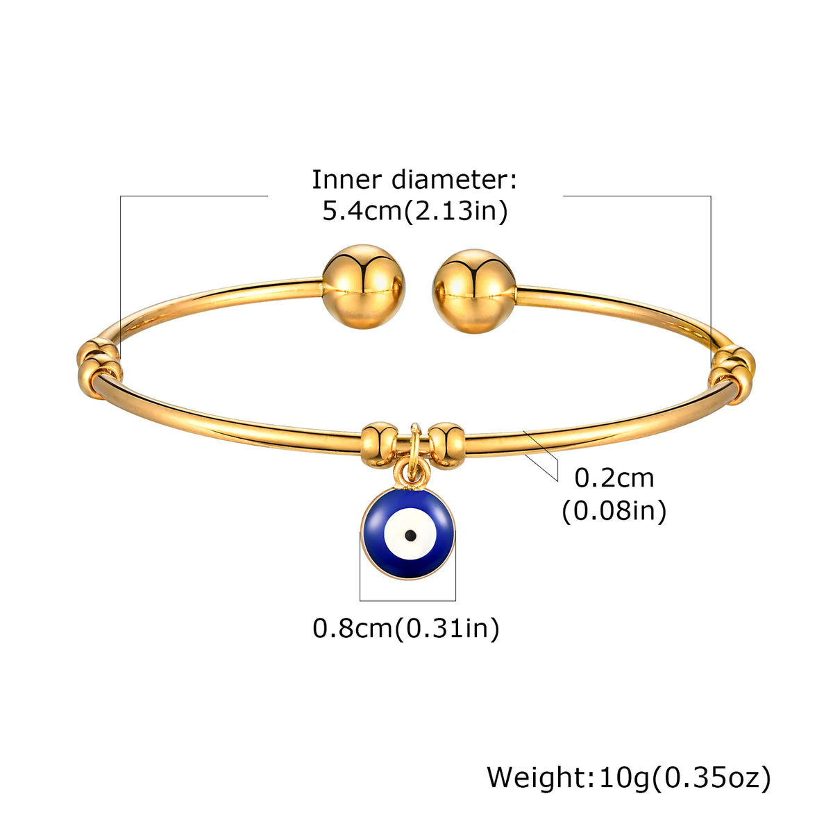 Meaeguet Open Knot Cuff Bangle Bracelet – Gold, Rose Gold Cuff Bangle Bracelet SPOT B-546G