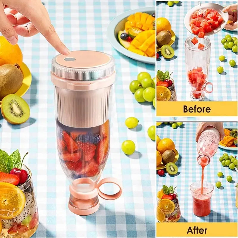 USB Rechargeable Portable Mini Blender – Smoothie Juicer Bottle Portable Mini Blender SPOT