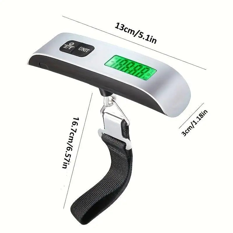 Digital Luggage Scale 110lb/50kg – LCD Hanging Travel Scale Luggage Scale SPOT