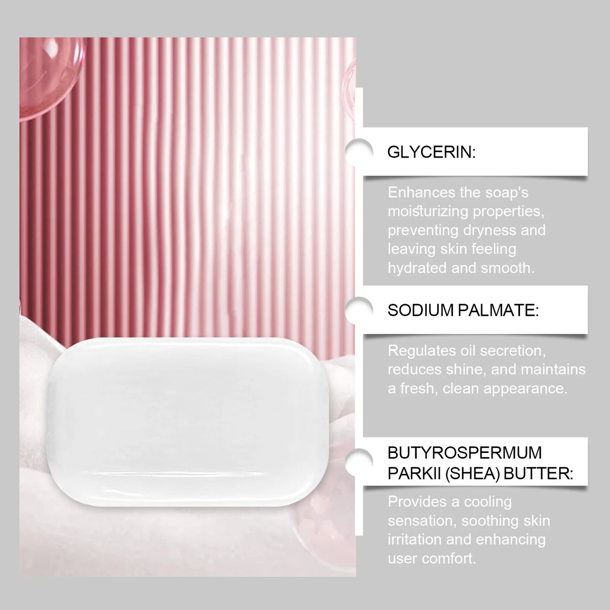 Hoygi Tea Tree Oil & Glutathione Facial Soap Bar – 100g Facial Cleansing Soap SPOT