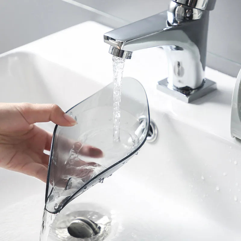 Leaf Shape Self-Draining Soap Dish – Non-Slip Holder Soap Dish SPOT