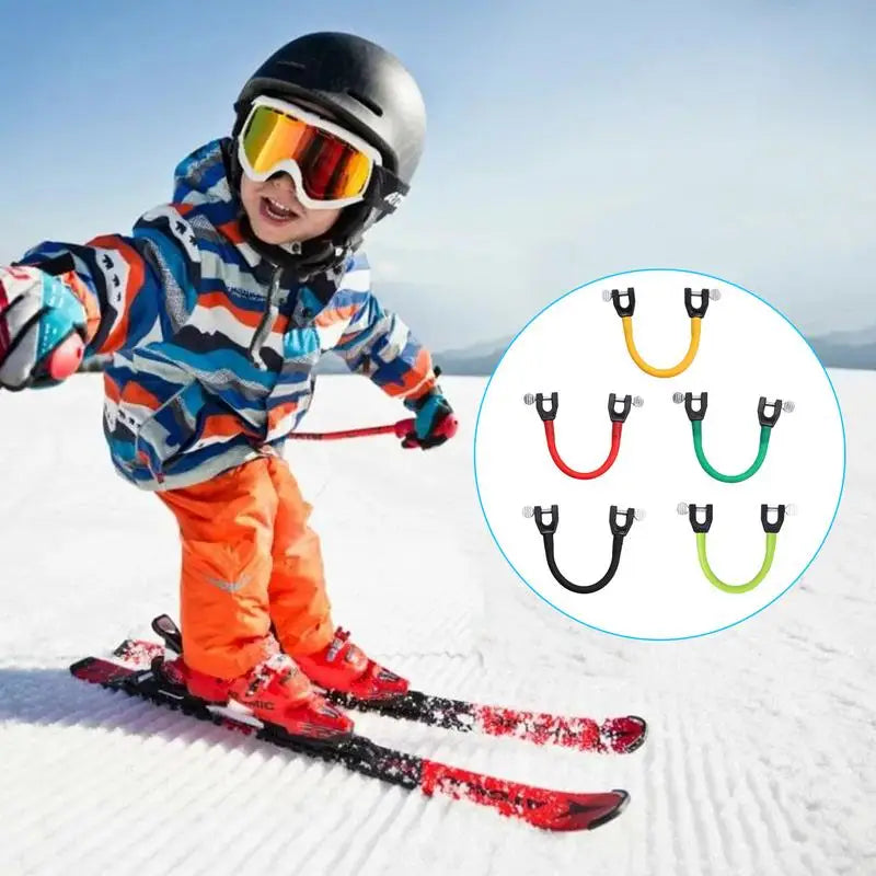 Kids Ski Tip Connector – Beginner Skiing Training Tool Ski Training Aid SPOT Default Title