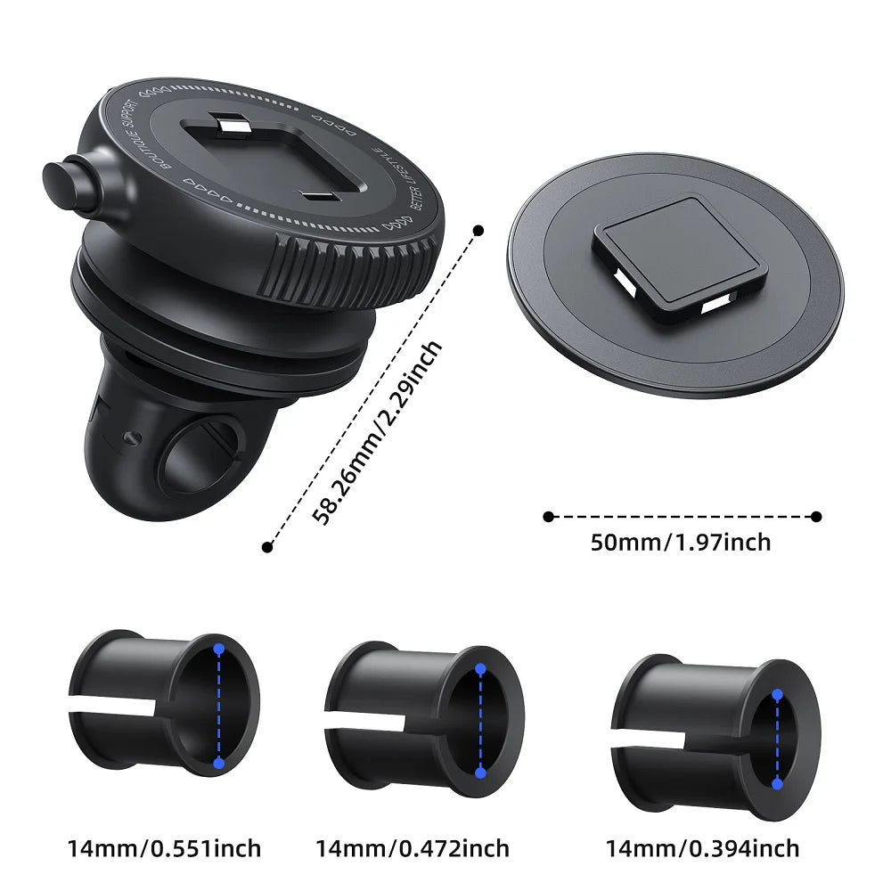 Untoom Anti-Shock Motorcycle Phone Holder Mirror Mount Motorcycle Phone Mount SPOT