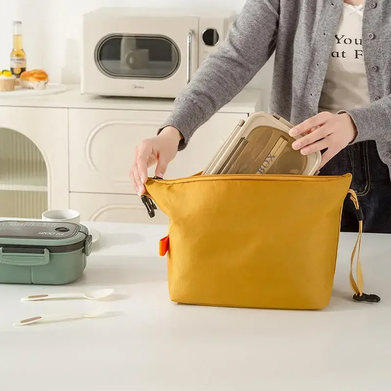 Insulated Lunch Bag – Aluminum Foil Bento Tote for Work & Picnic Insulated Lunch Bag SPOT