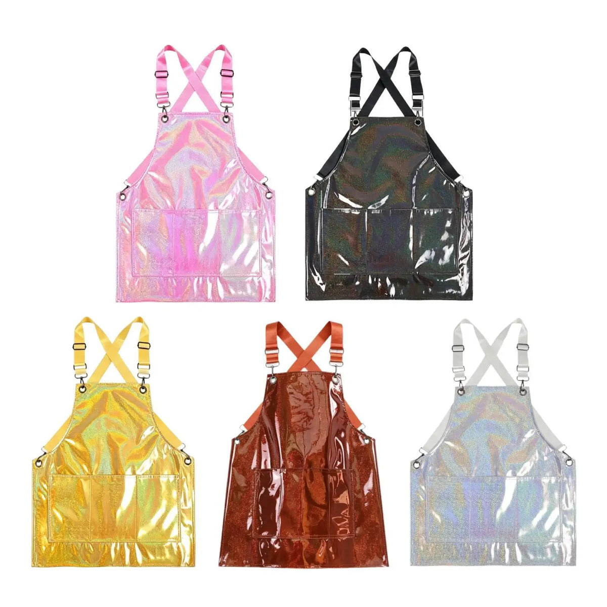 PU Bib Apron for Men & Women – Cooking, Crafts & Salon PU Bib Apron SPOT