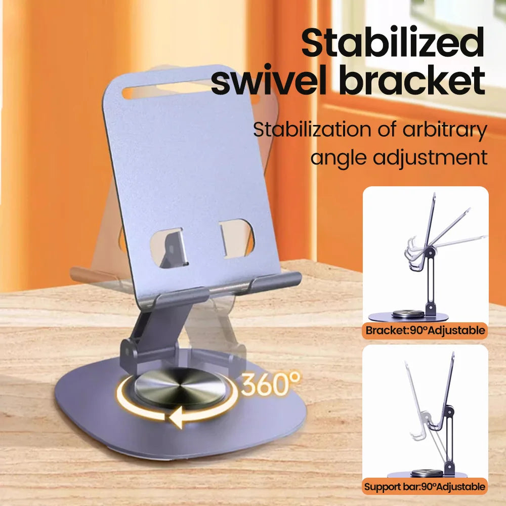 Rotating Desktop Phone & Tablet Stand – Universal Holder Phone Tablet Stand SPOT