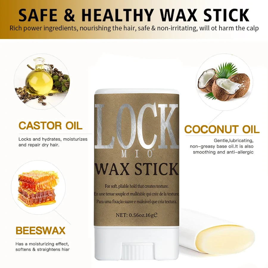 LOCKMIO Hair Wax Stick – Edge Control & Frizz-Free Hold Hair Wax Stick SPOT