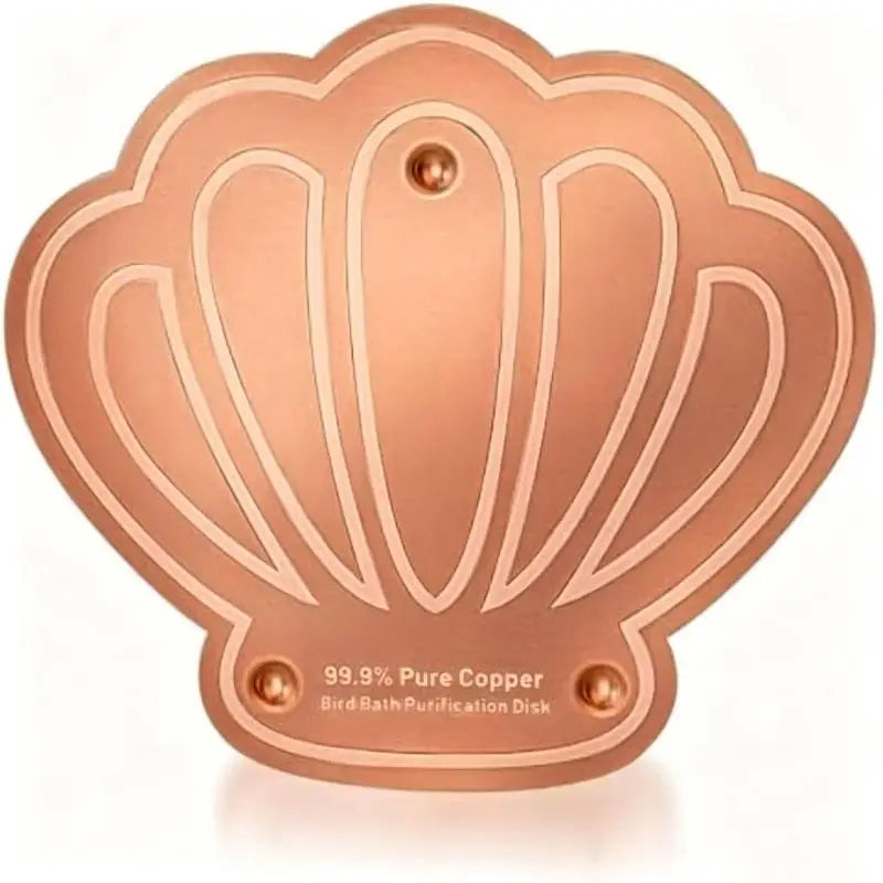 Copper Bird Bath Cleaner Disc – Natural Algae Control Bird Bath Accessory SPOT A8