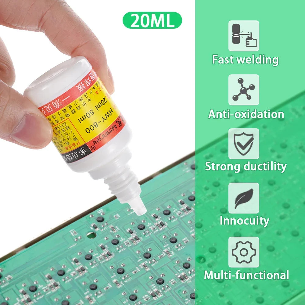 20ml Liquid Solder Flux – Stainless Steel & Metal Welding Soldering Flux SPOT
