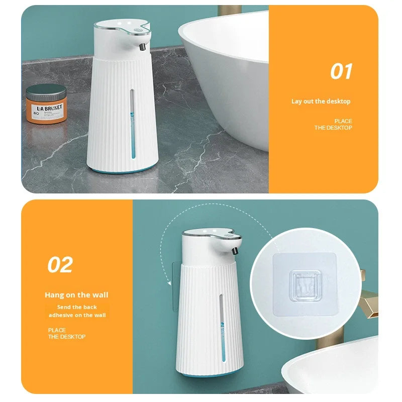 Automatic Sensor Foam Soap Dispenser – Touchless Hand Washer Foam Soap Dispenser SPOT