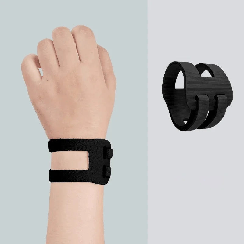 Wrist Support Band – Comfortable Elastic Wrist Brace Wrist Support Brace SPOT Black