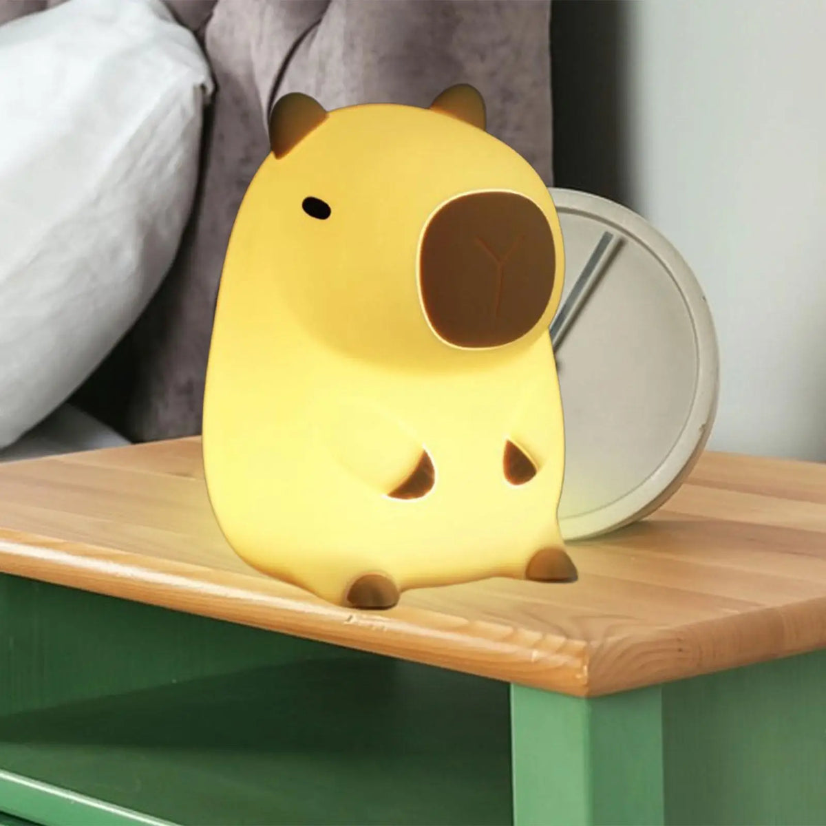 Capybara Night Light – Rechargeable LED Kids Bedside Lamp LED Night Light SPOT