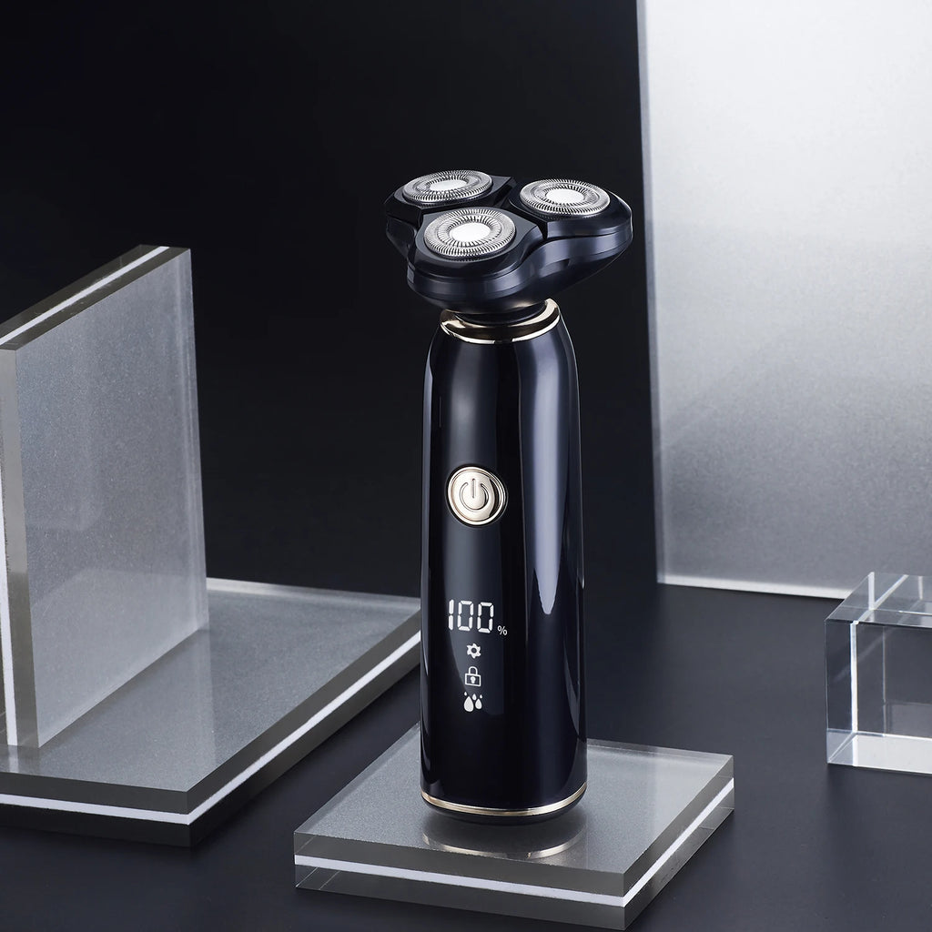 3-in-1 Waterproof Rotary Electric Shaver USB Rechargeable Electric Shaver SPOT