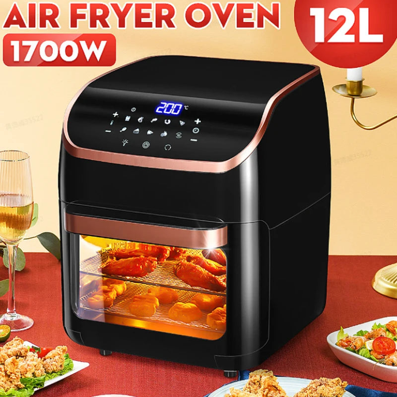 DUTRIEUX 5.8QT Digital Air Fryer Oven 1800W – Large Capacity Digital Air Fryer SPOT
