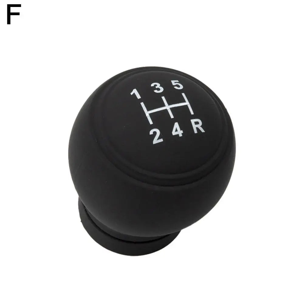 Silicone Gear Shift Knob Cover – Universal Non-Slip Protector Gear Knob Cover SPOT Black 5 gear B